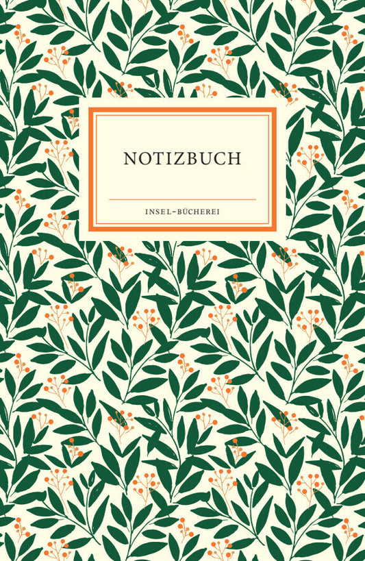 Notizbuch Insel-Bücherei »Grüner Blätterzauber« (Insel Verlag)