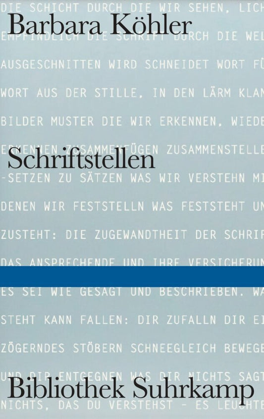 Schriftstellen (Barbara Köhler)