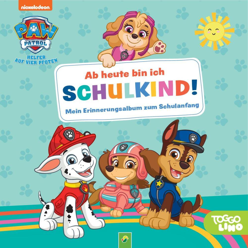 Paw Patrol: Ab heute bin ich Schulkind! Mein Erinnerungsalbum zum Schulanfang (Schwager & Steinlein Verlag)