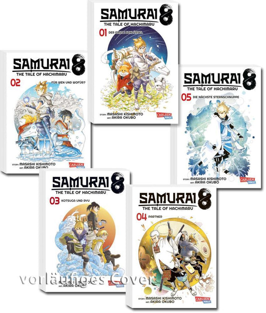 Samurai8 Komplettpack 1-5 (Masashi Kishimoto)