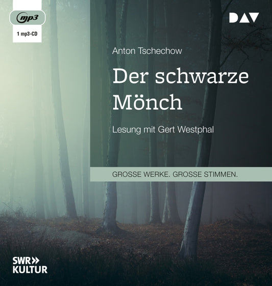 Der schwarze Mönch, 1 Audio-CD, 1 MP3 (Anton Pawlowitsch Tschechow)