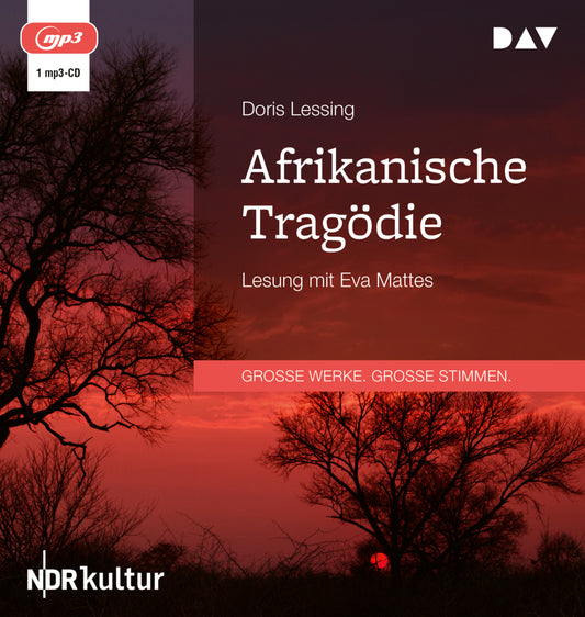 Afrikanische Tragödie, 1 Audio-CD, 1 MP3 (Doris Lessing)