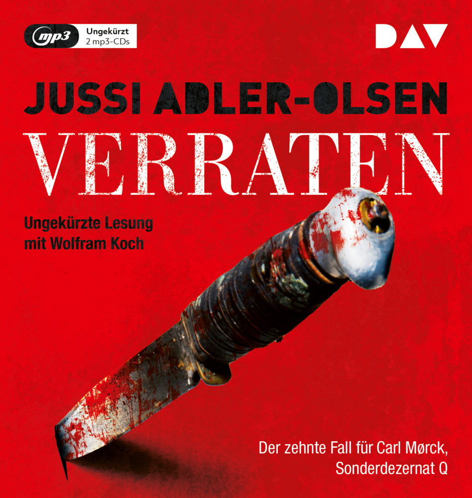 Verraten. Der zehnte Fall für Carl Mørck, Sonderdezernat Q, 2 Audio-CD, 2 MP3 (Jussi Adler-Olsen)