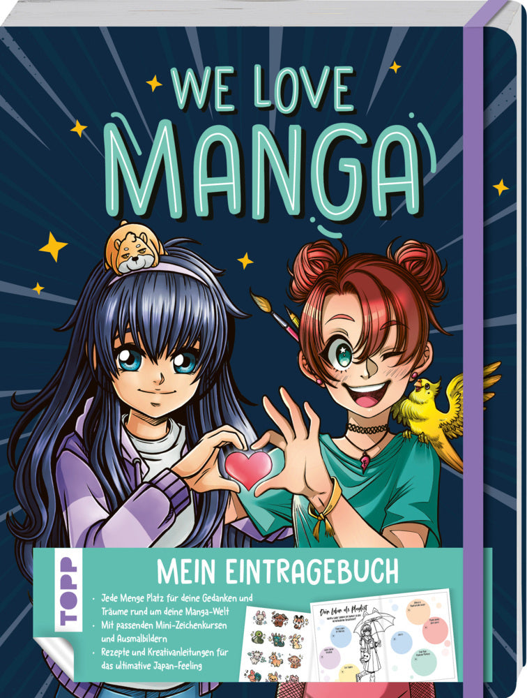 We love Manga. Eintragebuch (Frechverlag)