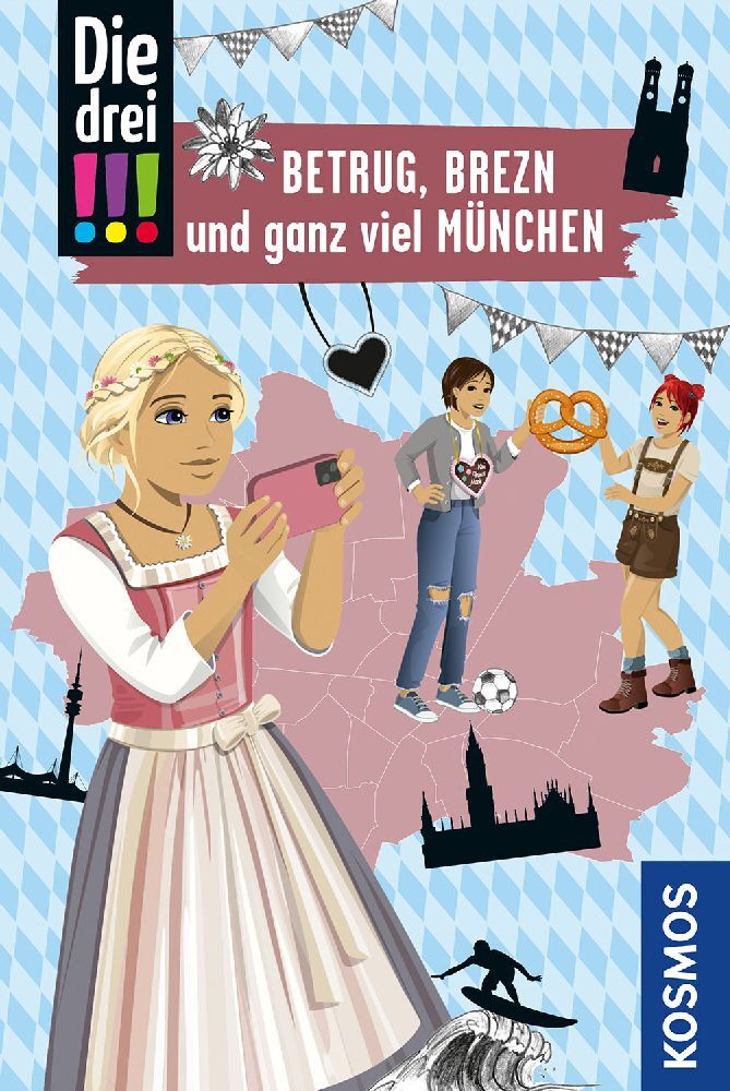 Die drei !!!, Betrug, Brezn und ganz viel München (Henriette Wich)