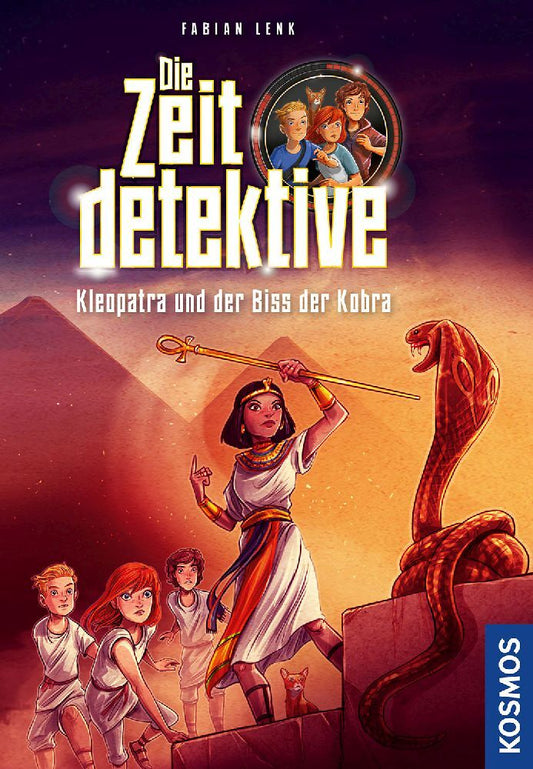 Die Zeitdetektive, 1, Kleopatra und der Biss der Kobra (Fabian Lenk)