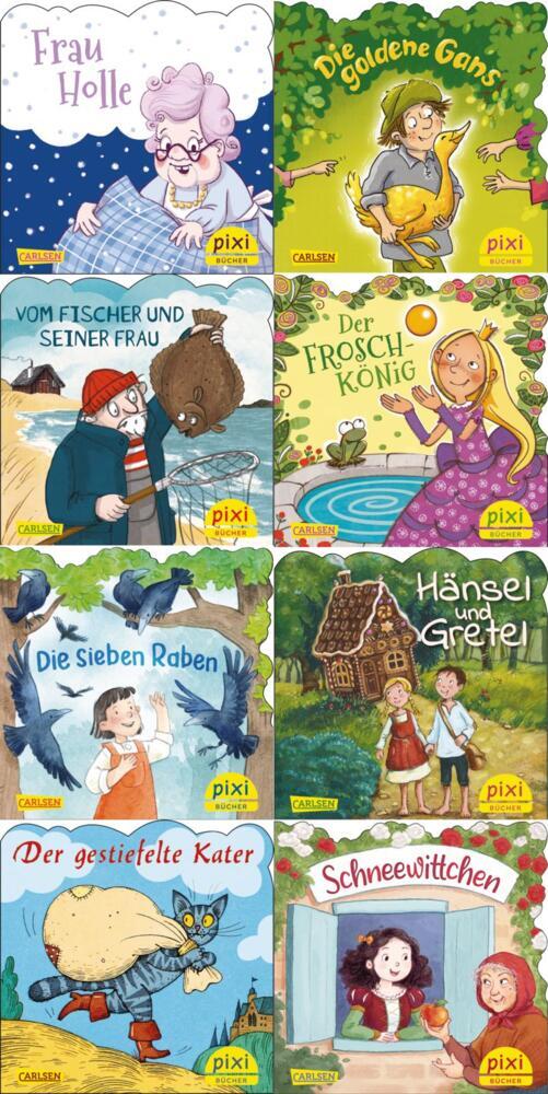 Pixi-8er-Set 293: Pixis liebste Märchen (8x1 Exemplar), 8 Teile (Diverse)