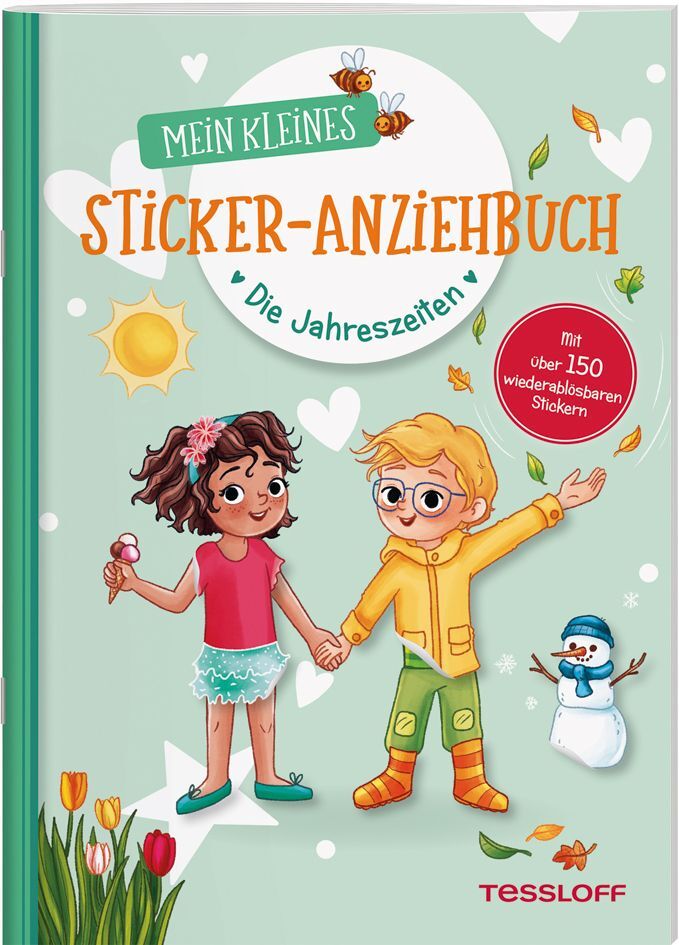 Mein kleines Sticker-Anziehbuch. Die Jahreszeiten (Julia Reindl)