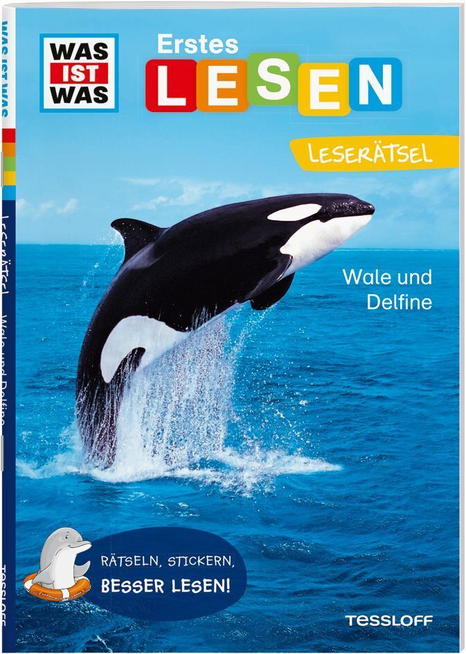 WAS IST WAS Erstes Lesen. Leserätsel Wale und Delfine (Christina Braun)