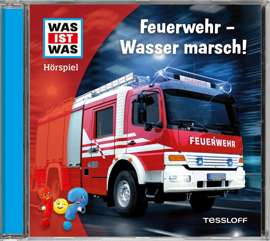 WAS IST WAS Hörspiel. Feuerwehr - Wasser marsch!, Audio-CD (Johannes Disselhoff)