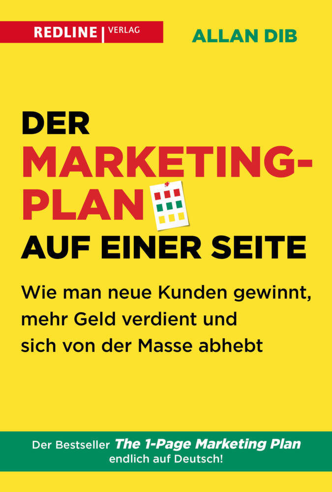Der Marketingplan auf einer Seite (Allan Dib)