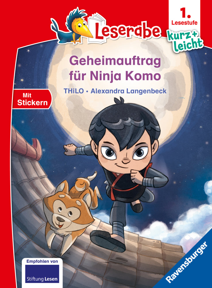 Leserabe 1. Lesestufe Kurz und leicht - Geheimauftrag für Ninja Komo (Thilo)