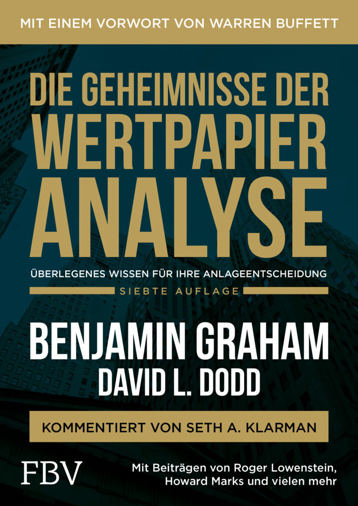 Die Geheimnisse der Wertpapieranalyse (Benjamin Graham)