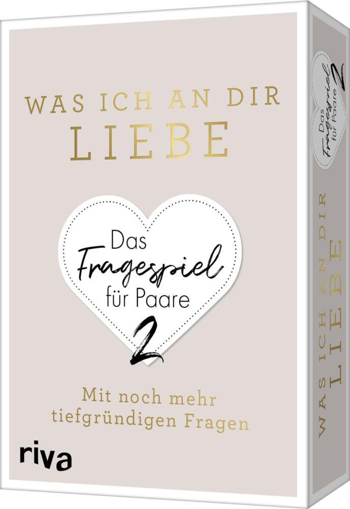 Was ich an dir liebe - Das Fragespiel für Paare 2 (Riva Verlag)
