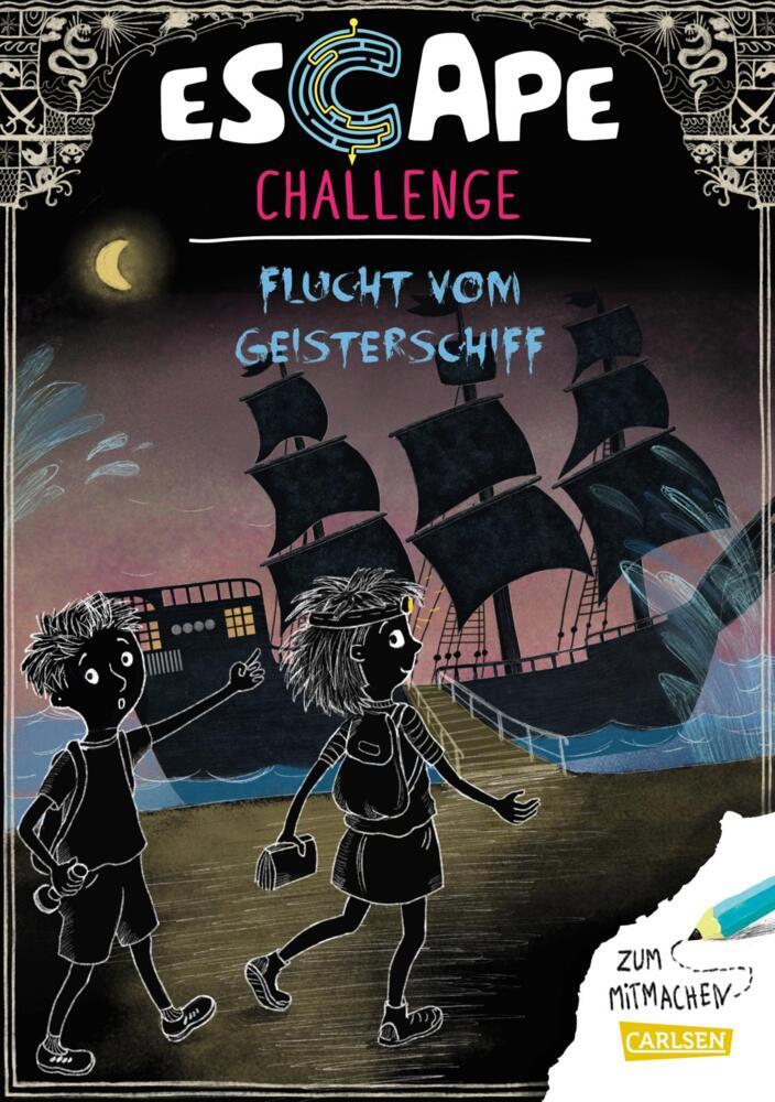 Escape-Buch für Grundschulkinder: Escape Challenge: Flucht vom Geisterschiff (Christian Tielmann)