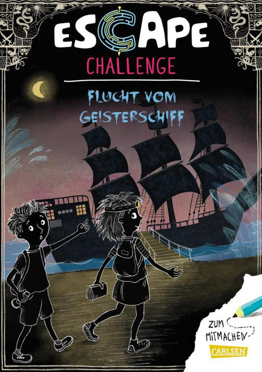 Escape-Buch für Grundschulkinder: Escape Challenge: Flucht vom Geisterschiff (Christian Tielmann)