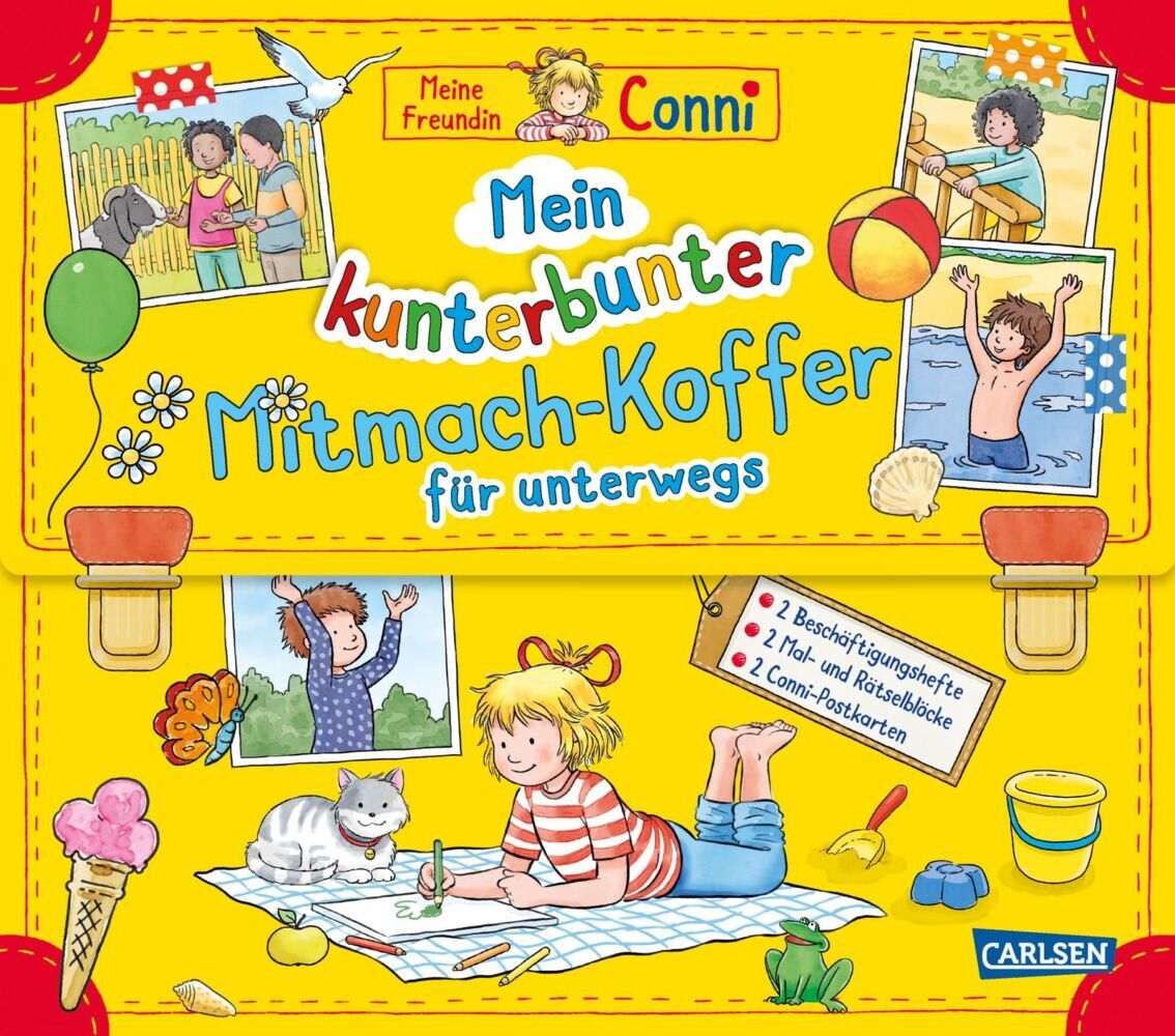 Conni Gelbe Reihe (Beschäftigungsbuch): Mein kunterbunter Mitmach-Koffer für unterwegs (Hanna Sörensen)