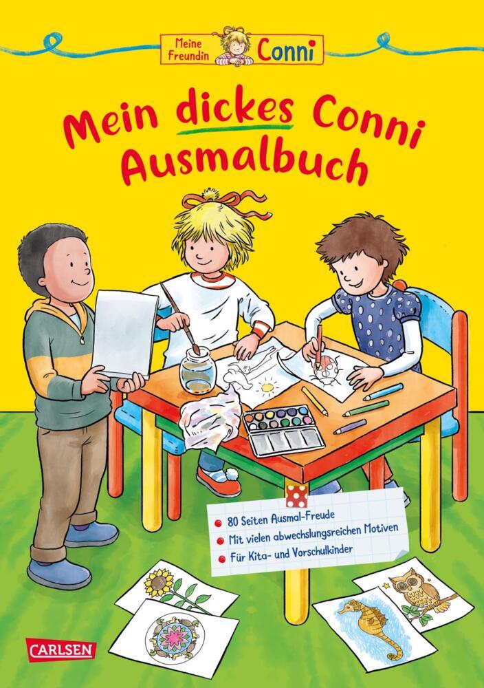Conni Gelbe Reihe (Beschäftigungsbuch): Mein dickes Conni-Ausmalbuch (Hanna Sörensen)