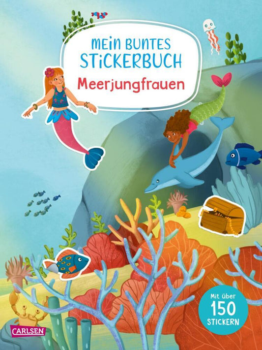 Mein buntes Stickerbuch: Meerjungfrauen (Laura Leintz)