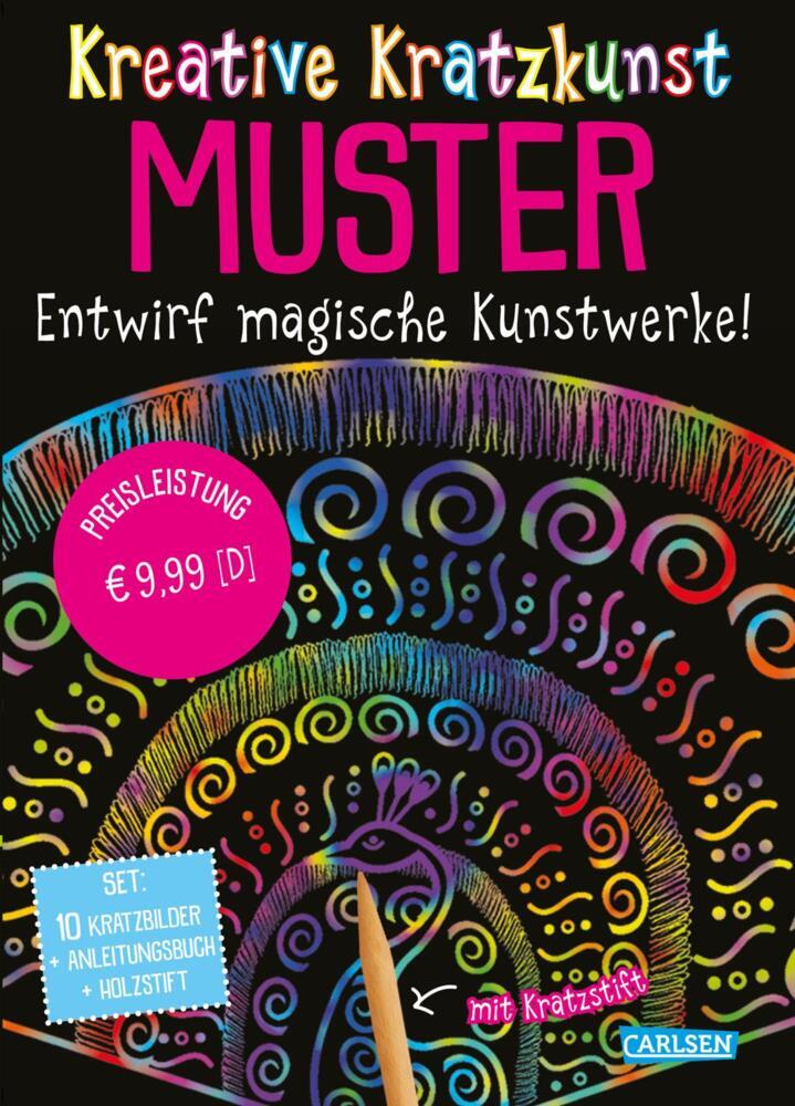 Kratzbilder für Kinder: Kreative Kratzkunst: Muster (Anton Poitier)