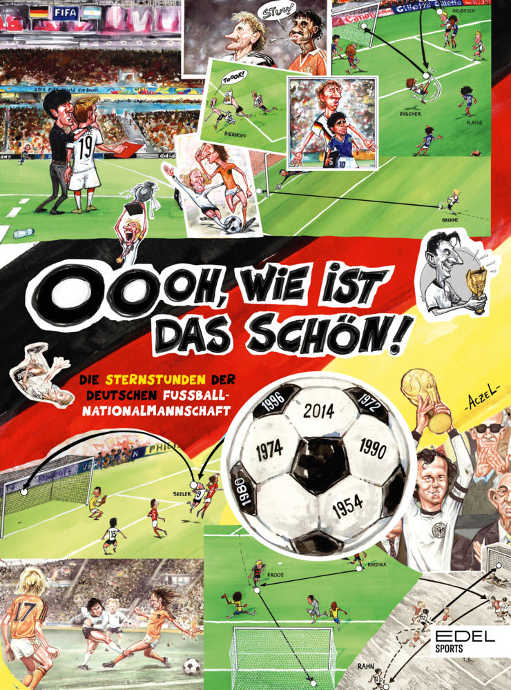 Oooh, wie ist das schön! Die Sternstunden der deutschen Fußball-Nationalmannschaft (Germán Aczel)