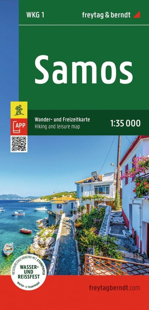freytag & berndt Wanderkarte WKG 1 Samos 1:35.000