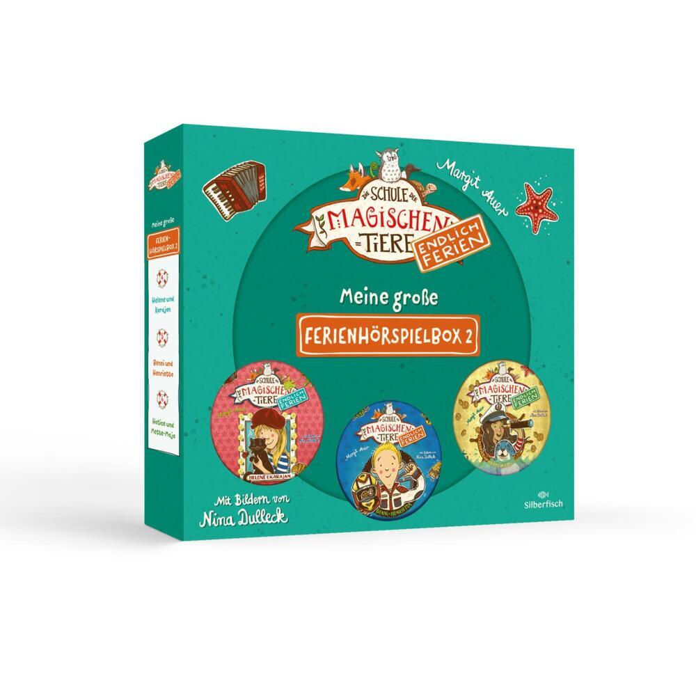 Meine große Ferienhörspielbox 2, Audio-CD (Margit Auer)