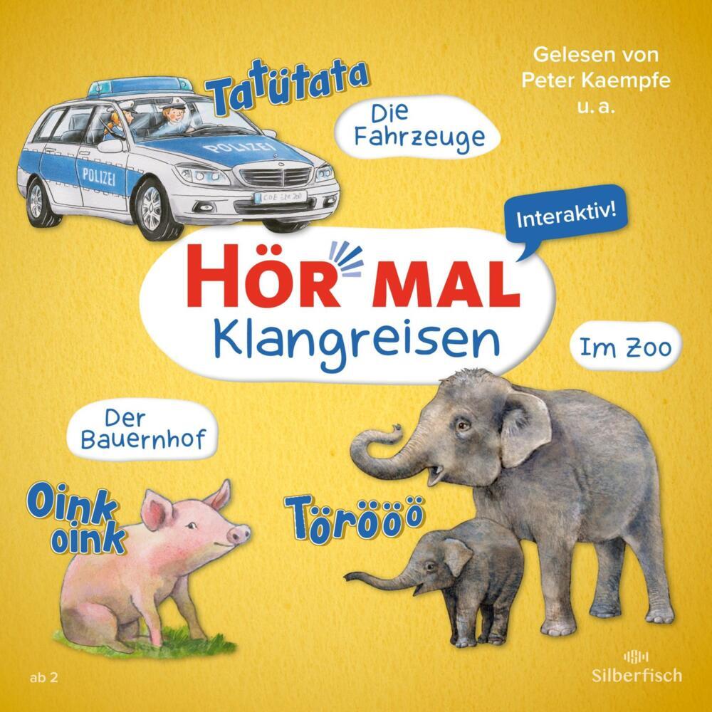 Der Bauernhof, Die Fahrzeuge, Im Zoo, 1 Audio-CD (Sandra Kunstmann)