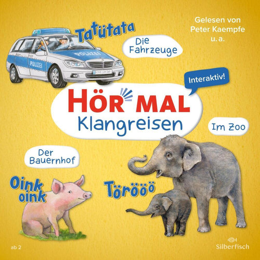 Der Bauernhof, Die Fahrzeuge, Im Zoo, 1 Audio-CD (Sandra Kunstmann)