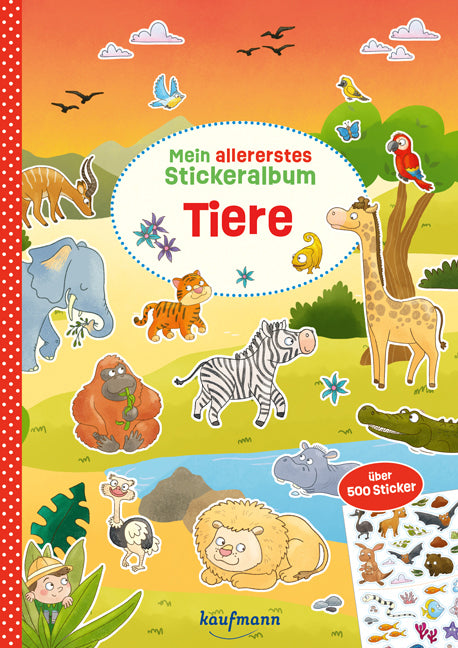 Mein allererstes Stickeralbum - Tiere (Nadine Weihe)