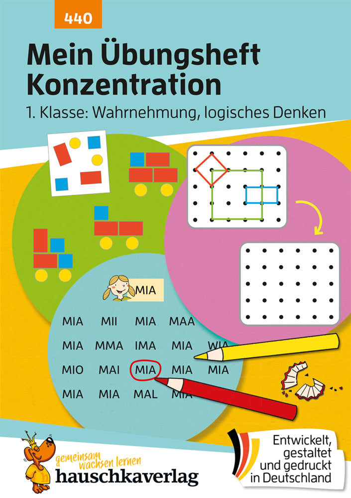 Mein Übungsheft Konzentration - Schulanfang: Wahrnehmung, logisches Denken (Ulrike Maier)