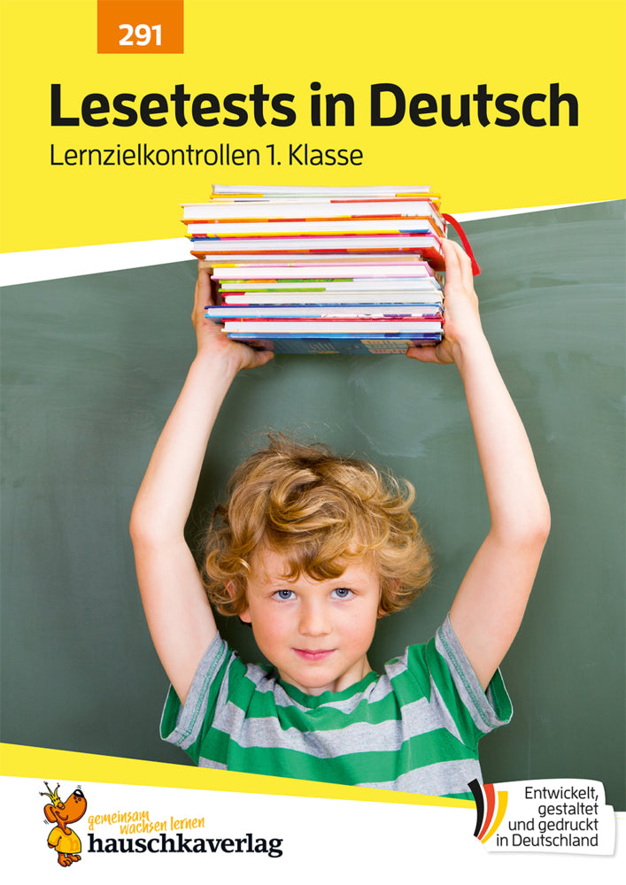 Übungsheft mit Lesetests in Deutsch 1. Klasse (Helena Heiß)