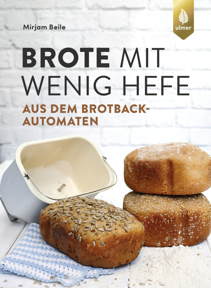 Brote mit wenig Hefe aus dem Brotbackautomaten (Mirjam Beile)