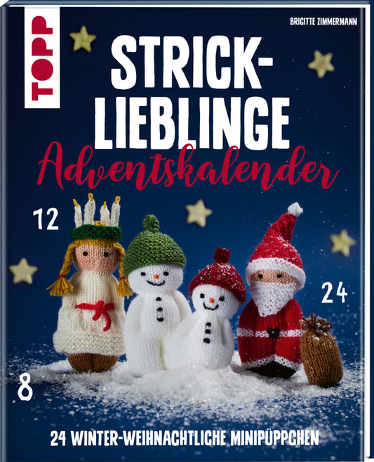 Strick-Lieblinge Adventskalender. Adventskalenderbuch (Brigitte Zimmermann)