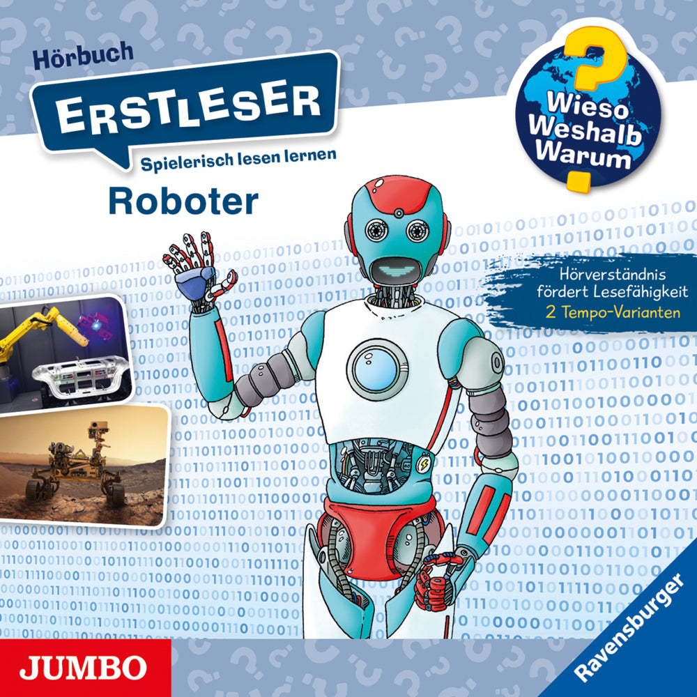 Wieso? Weshalb? Warum? Erstleser. Roboter, Audio-CD (Annette Neubauer)