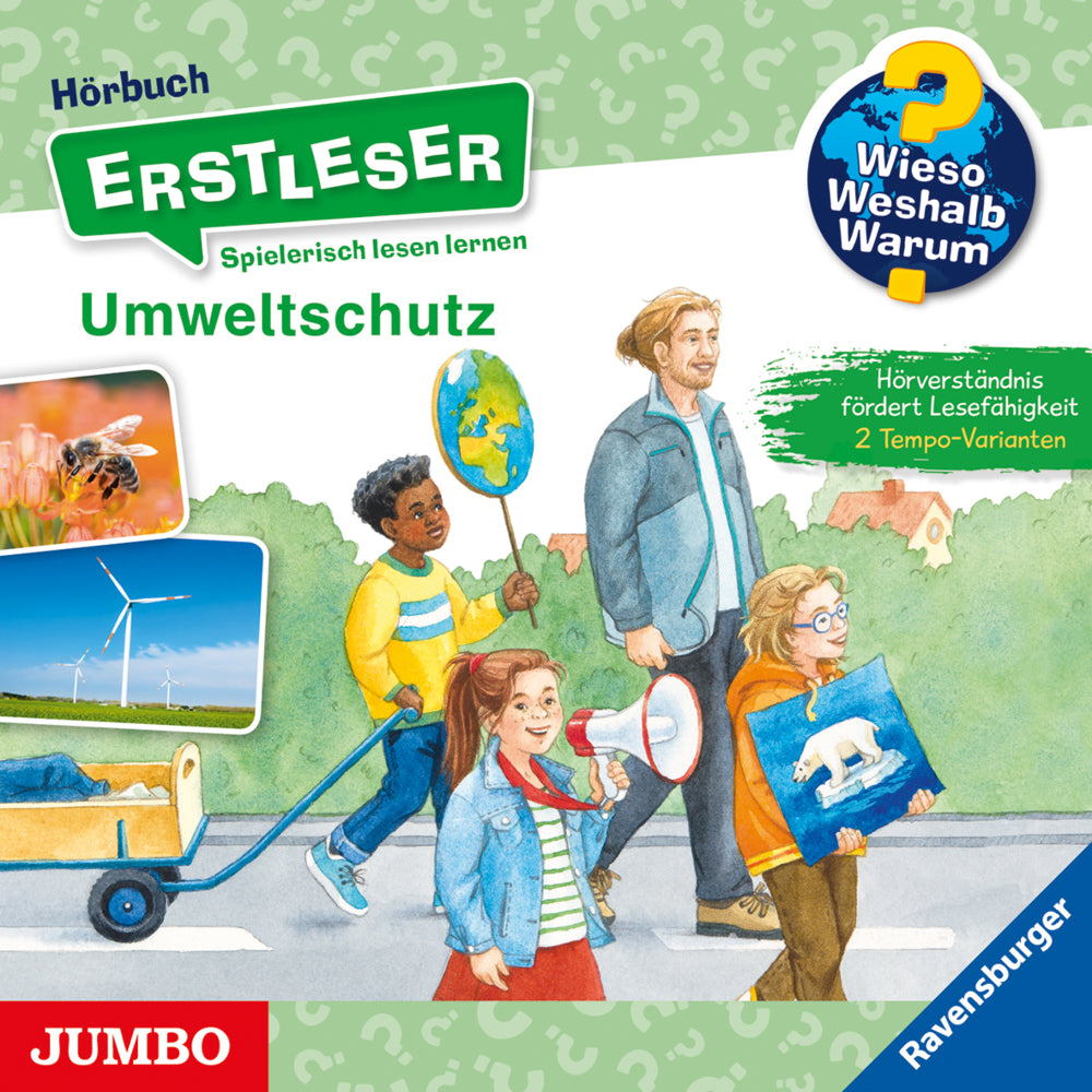 Wieso? Weshalb? Warum? Erstleser. Umweltschutz, Audio-CD (Carola Von Kessel)
