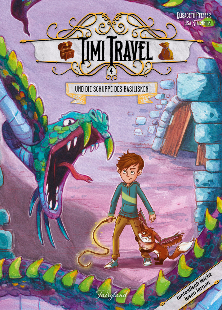 Timi Travel und die Schuppe des Basilisken (Elisabeth Pfeffer)
