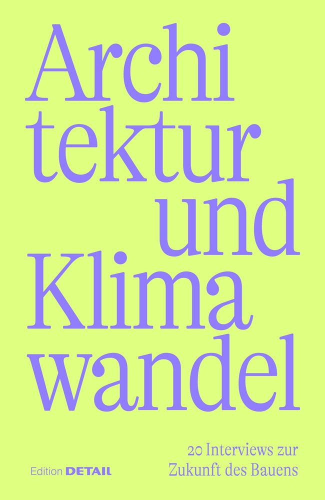 Klimawandel und Architektur (Sandra Hofmeister)