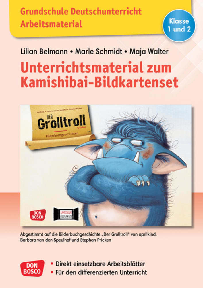 Grundschule Deutschunterricht. Unterrichtsmaterial zum Kamishibai-Bildkartenset: Der Grolltroll (Lilian Belmann)
