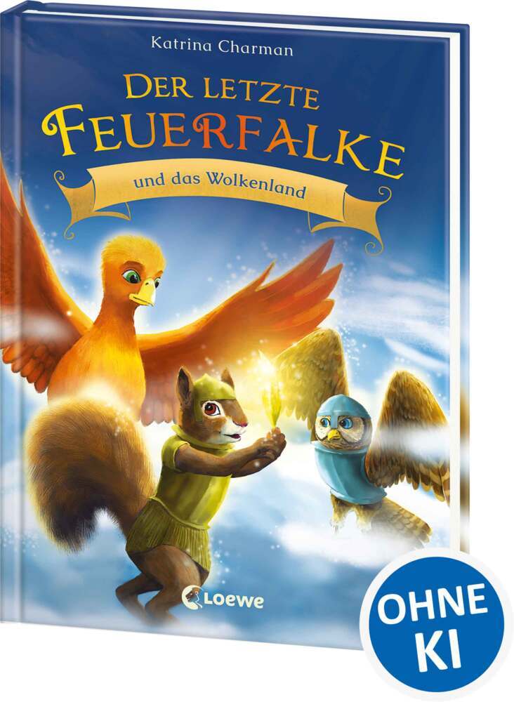 Der letzte Feuerfalke und das Wolkenland (Band 7) (Katrina Charman)