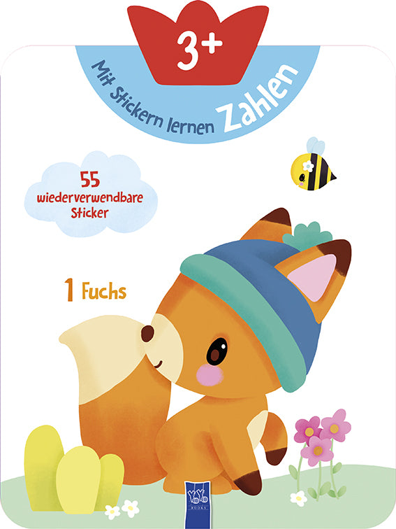 Mit Stickern lernen 3+ (Zahlen), m. 55 Beilage