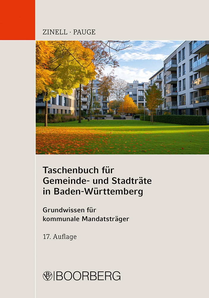 Taschenbuch für Gemeinde- und Stadträte in Baden-Württemberg (Luisa Pauge)