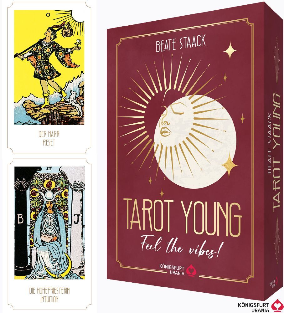 Tarot Young - Feel the Vibes!, m. 1 Buch, m. 1 Beilage (Beate Staack)