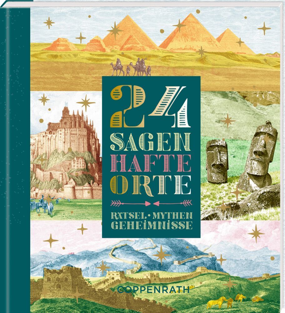 Adventskalenderbuch zum Aufschneiden - 24 SAGENhafte Orte (Christiane Leesker)