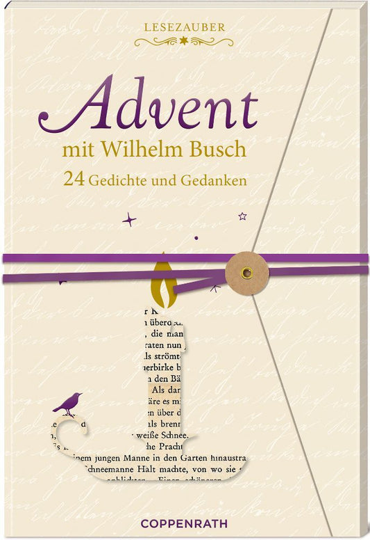 Brief-Adventskalenderbuch - Advent mit Wilhelm Busch (Wilhelm Busch)