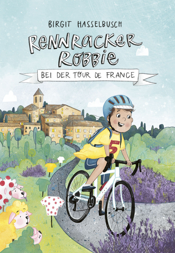 Rennracker Robbie bei der Tour de France (Birgit Hasselbusch)