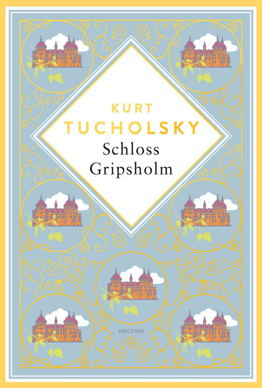 Kurt Tucholsky, Schloss Gripsholm. Eine Sommergeschichte. Schmuckausgabe mit Goldprägung (Kurt Tucholsky)
