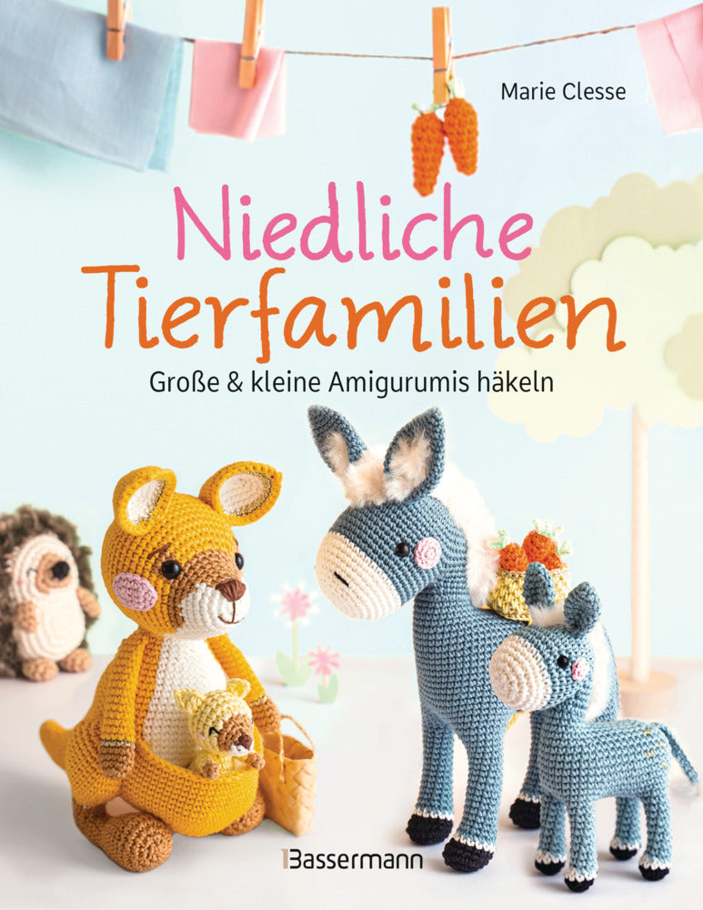 Niedliche Tierfamilien - Große und kleine Amigurumis häkeln (Marie Clesse)