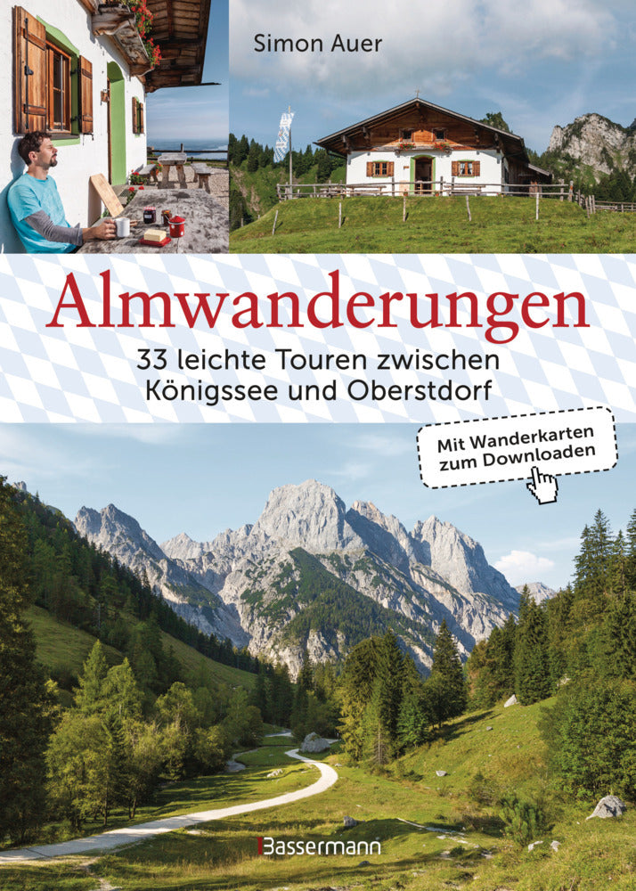 Almwanderungen - 33 leichte Touren zwischen Königssee und Oberstdorf (Simon Auer)