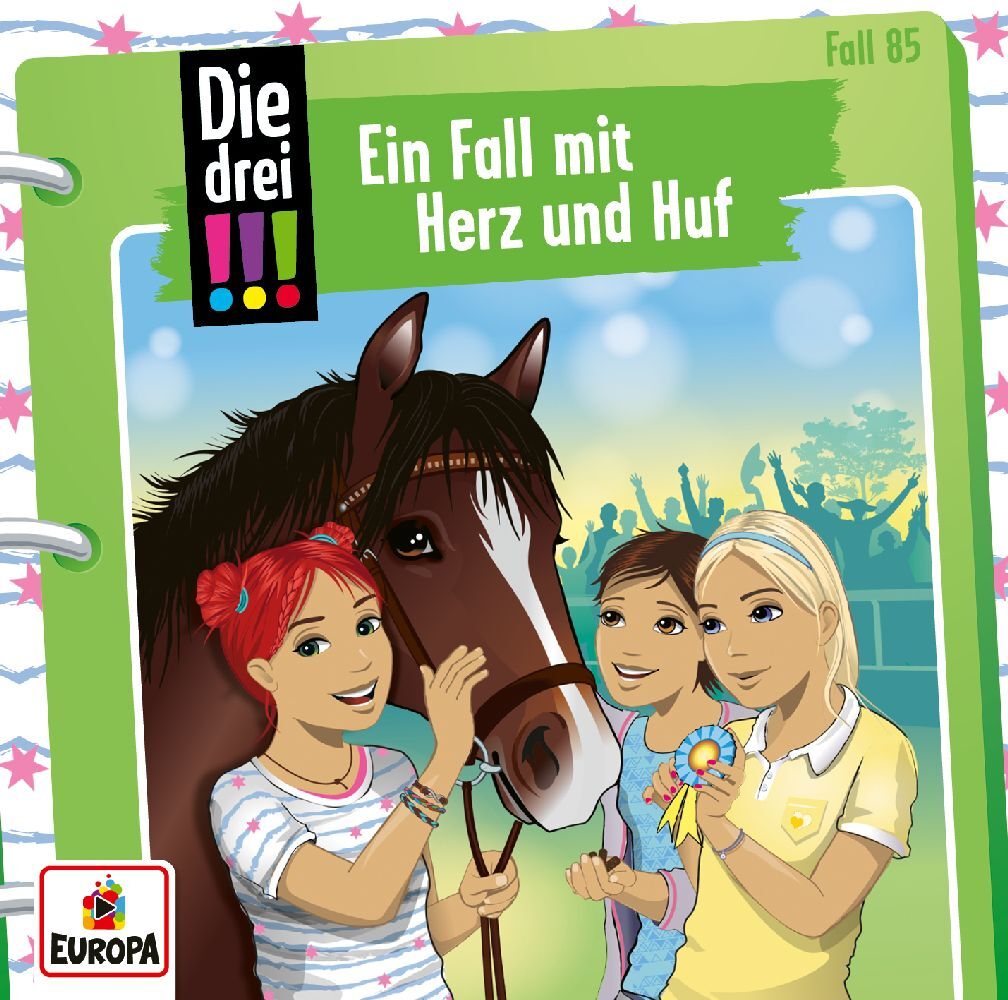 Die drei !!! 85 - Ein Fall mit Herz und Huf, 1 Audio-CD (Kirsten Vogel)